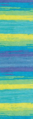 Alize Cotton Gold Batik 4146 kék-zöld