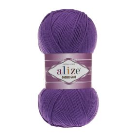 Alize Cotton Gold 44 sötét lila