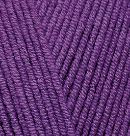 Alize Cotton Gold 44 sötét lila