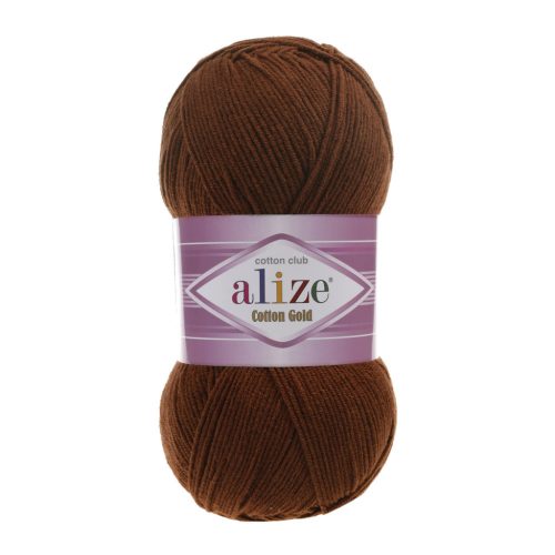 Alize Cotton Gold 690 sötét rézbarna