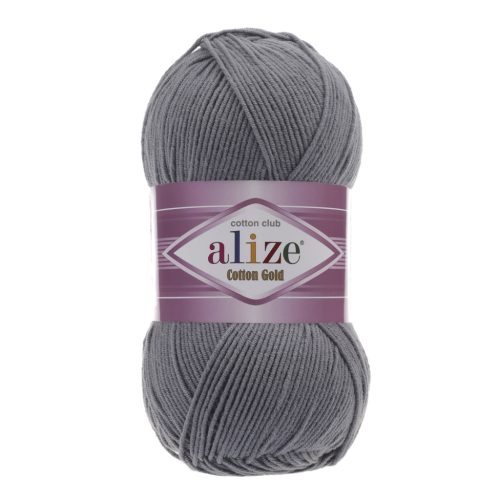 Alize Cotton Gold 87 grafitszürke
