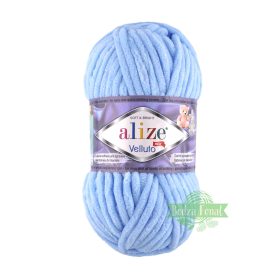 Alize Velluto 218 világoskék