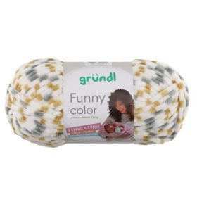 Funny Color 07 fehér-szürke-mustár