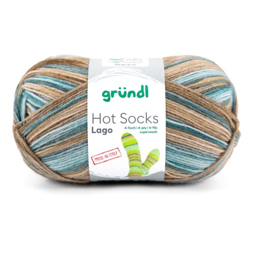 Hot Socks Lago 01, 4 szálas zoknifonal