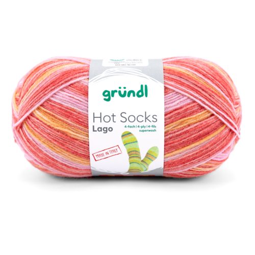 Hot Socks Lago 02, 4 szálas zoknifonal