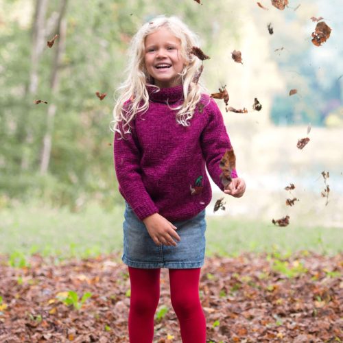 Lisa Premium Jeans 01 fukszia melírozott