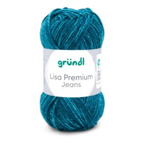 Lisa Premium Jeans 05 tengerzöld melírozott