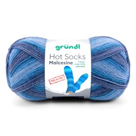   Hot Socks Malcesine 4 szálas zoknifonal 04 óceánkék színátmenetes