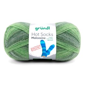   Hot Socks Malcesine 4 szálas zoknifonal 07 fűzöld színátmenetes