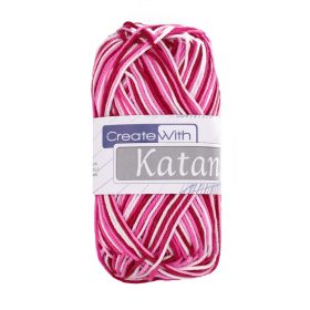 KATAN multikolor 507 fehér-rózsaszín-mályva