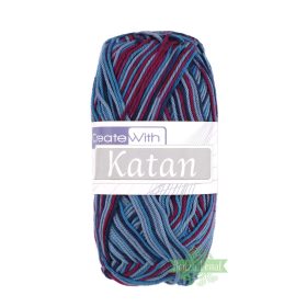 KATAN multikolor 535 farmer-bordó-sötétkék