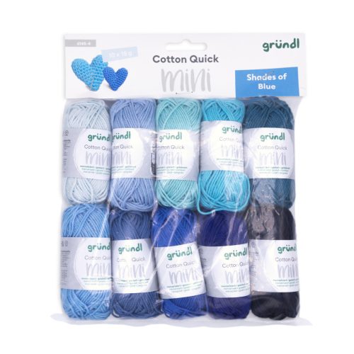 Cotton Quick Mini Shades 4 kék árnyalatok