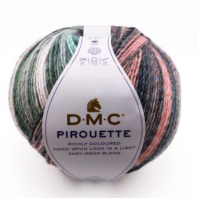   DMC Pirouette 274 kék-szürke-rózsaszín-zöld árnyalatatok