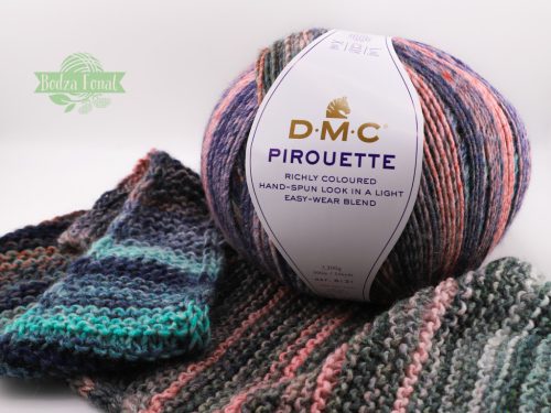 DMC Pirouette 274 kék-szürke-rózsaszín-zöld árnyalatatok