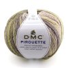 DMC Pirouette 416 szürkészöld-homok-sárgászöld árnyalatok