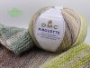 DMC Pirouette 416 szürkészöld-homok-sárgászöld árnyalatok