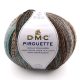 DMC Pirouette 801 szürke-barna világoskék-rózsaszín
