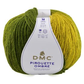 Pirouette Ombre 107 sárgás-zöldes árnyalatok