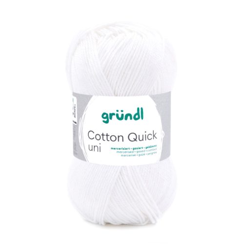 Cotton Quick uni 001 fehér