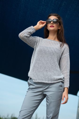 Cotton Quick Uni 129 világosszürke