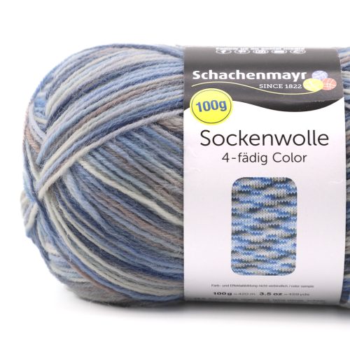 Schachenmayr Sockenwolle Color (000181), 4 szálas