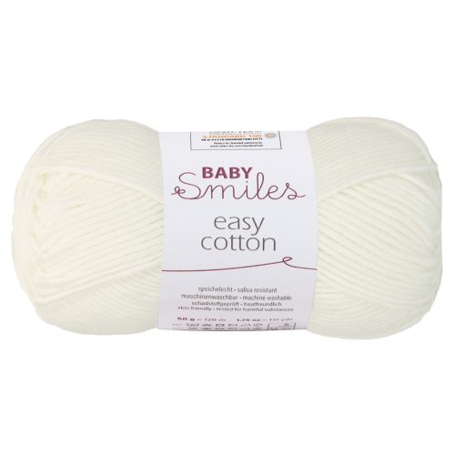 Baby Smiles Easy Cotton (1001) fehér