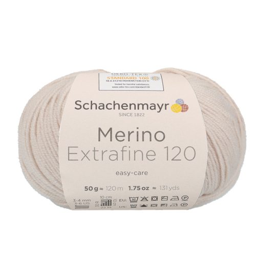 Merino Extrafine 120 (00103) lenvászon