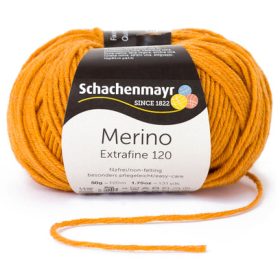 Merino Extrafine 120 (00126) aranysárga melírozott