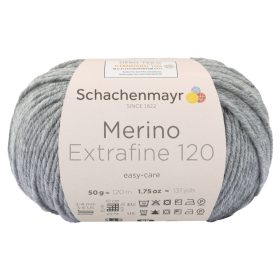 Merino Extrafine 120 (00191) flanel szürke melirozott