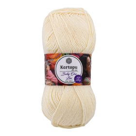 Baby One Lux K025 krém, csillogó szállal