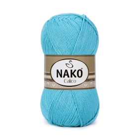 Nako Calico 3792 türkiz kék