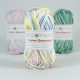 Cotton Queen Multi 9051 fehér-sárga-zöld-rózsaszín-kék