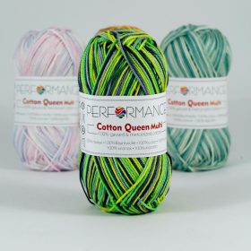 Cotton Queen Multi 9535 zöld-szürke árnyalatok