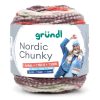 Nordic Chunky 2 zöld-padlizsán-korall-natúr