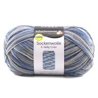 Sockenwolle Color 4 szálas